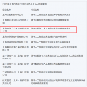 点掌财经入选2021上海高新技术企业十大AI应用案例